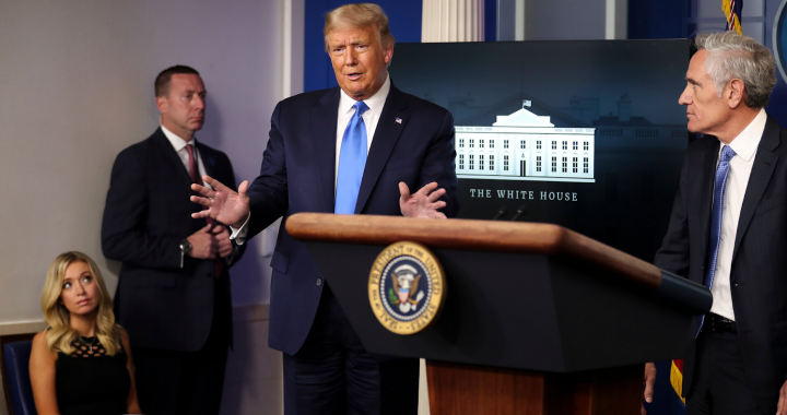 Behind Trump’s Transfer of Power Statements